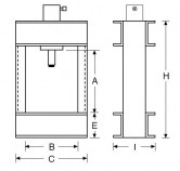 Stoowe prasy hydrauliczne RPY 10 i RPY 23