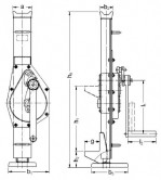 Podnonik mechaniczne typu RSJ