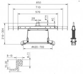 Uchwyt  TFA 0,35/700 TR 