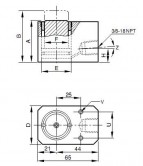 Siownik hydrauliczny YS-5/15