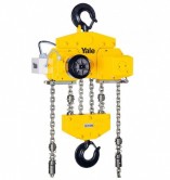 Wciągniki łańcuchowe typu CPE - stacjonarne mocowane na haku - układ 4/1